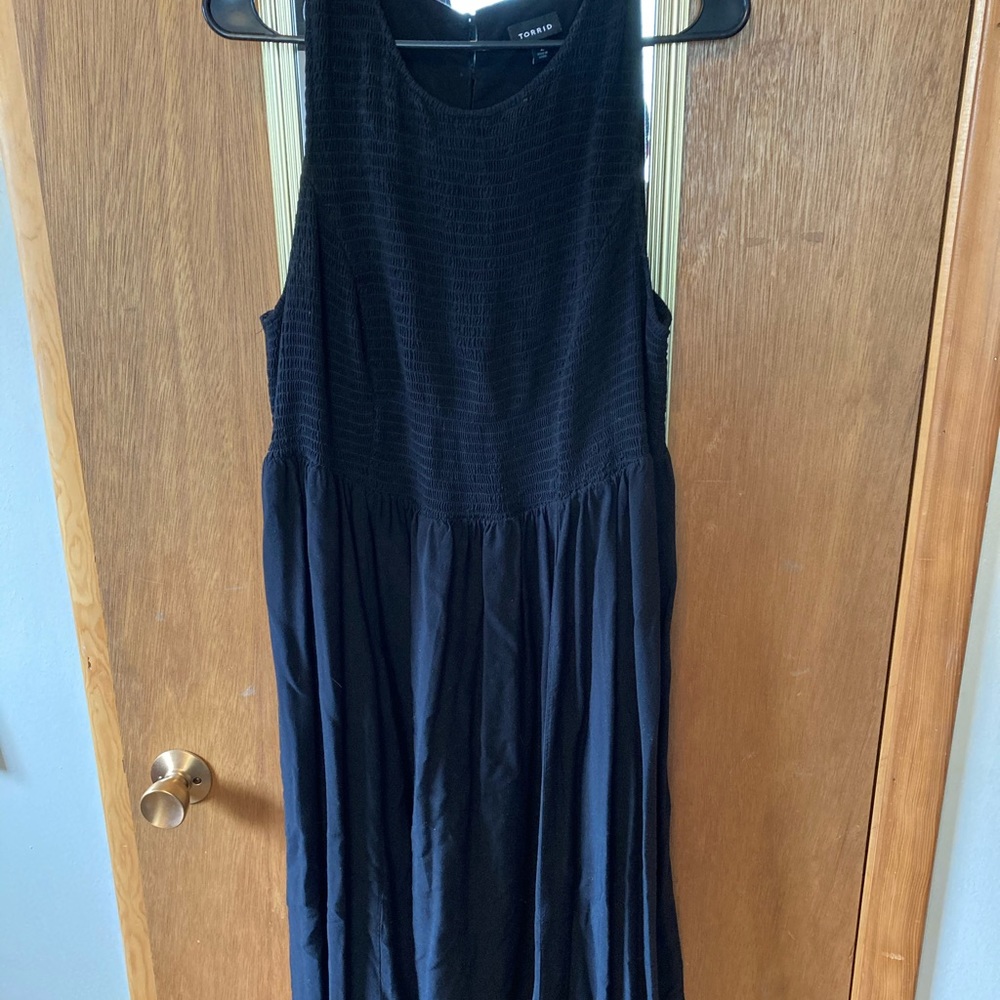 Torrid Midi Smock Dress Size 2